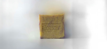 Fluorescent Natural Moisturizing Soap - Large - 95-115 gm (Lavender scent)