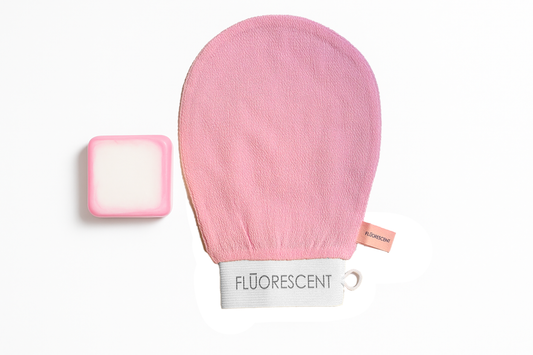 Fluorescent Glow Bundle - 1 Glove + 1 Large Soap