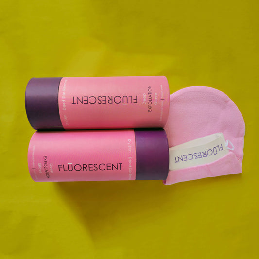 Fluorescent - Exfoliation Glove 2-Pack Bundle
